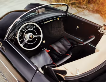 Interior 1959 Porsche 356A 1600 Speedster by Reutter [North America] (T2) '1958–59