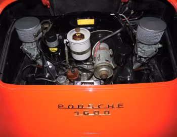 Bajo el capó 1959 Porsche 356A 1600 Speedster by Reutter [North America] (T2) '1958–59