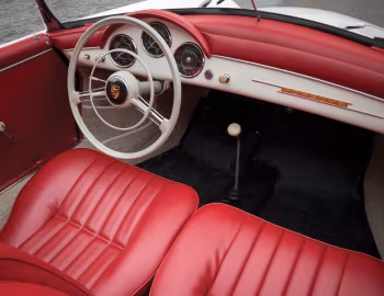 Interior Porsche 356A 1600 Speedster by Reutter [Worldwide] (T1) '1955–57