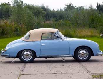 Porsche 356A 1600 Super Cabriolet [Australia] (T2) '1958–59