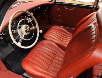 Interior 1958–59 Porsche 356A 1600 Super Coupe by Reutter [North America] (T2) '1957–59