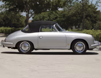 Porsche 356B 1600 Cabriolet by Reutter (T6) '1962–63