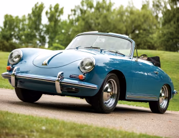 Porsche 356B 1600 Cabriolet by Reutter (T5) '1960–62