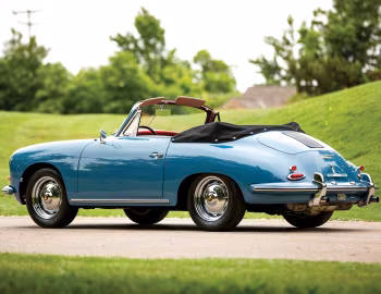 Porsche 356B 1600 Cabriolet by Reutter (T5) '1960–62