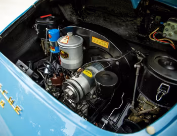 Bajo el capó Porsche 356B 1600 Cabriolet by Reutter (T5) '1960–62