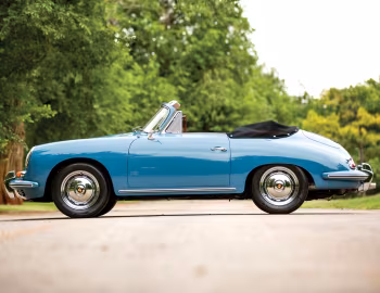 Porsche 356B 1600 Cabriolet by Reutter (T5) '1960–62