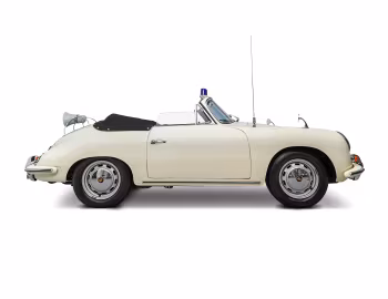 Porsche 356B 1600 Cabriolet by Reutter Polizei (T5) '1960–62