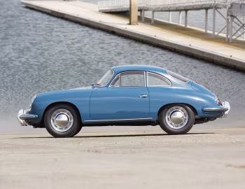 1963 Porsche 356B 1600 Coupe by Karmann [North America] (T6) '1963