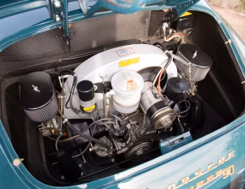Bajo el capó Porsche 356B 1600 Super 90 Cabriolet by Drauz (T5) '1959–62