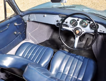 Interior Porsche 356B 1600 Super 90 Cabriolet by Reutter [UK-spec] (T6) '1962–63
