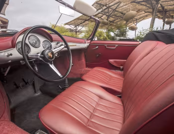 Interior Porsche 356B 1600 Super 90 Roadster by Drauz (T5) '1959–62