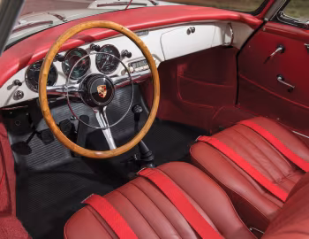 Interior Porsche 356B 1600 Super Cabriolet by Reutter [Worldwide] (T5) '1959–62