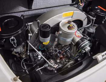 Bajo el capó Porsche 356B 1600 Super Cabriolet by Reutter [Worldwide] (T5) '1959–62