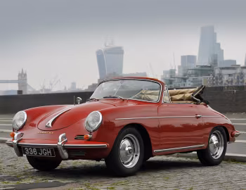 Porsche 356B 1600 Super Cabriolet by Reutter [UK-spec] (T5) '1960–62