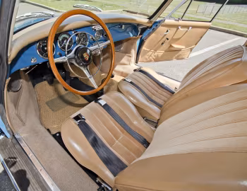 Interior Porsche 356B 2000 GS Carrera 2 Coupe (T6) '1962
