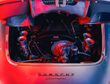 Bajo el capó Porsche 356B Carrera GT (T5) '1960–61