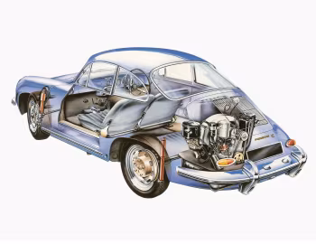 Porsche 356C 1600 Coupe '1963–65