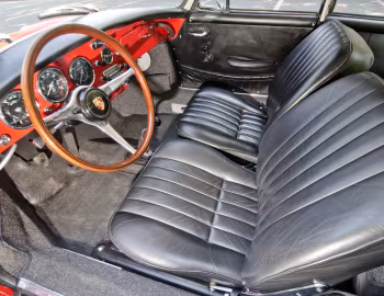Interior Porsche 356C Carrera 2 Coupe [Worldwide] '1963–64