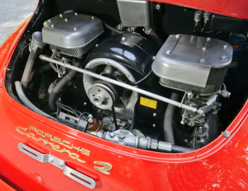 Bajo el capó Porsche 356C Carrera 2 Coupe [Worldwide] '1963–64