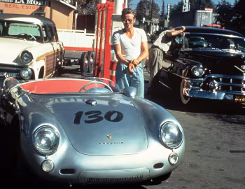 Porsche 550 Spyder, James Dean