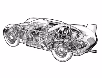 Porsche 718 RSK (#718-001) '1957