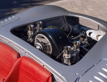 Sous la capuche Porsche 718 RSK (#718-006) '1959