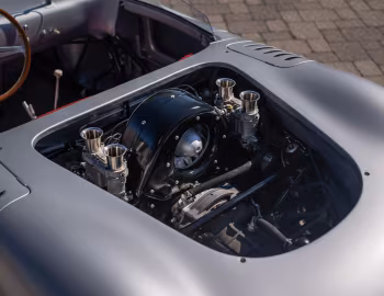 Sous la capuche Porsche 718 RSK (#718-006) '1959