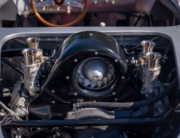Sous la capuche Porsche 718 RSK (#718-006) '1959