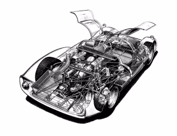 Porsche 906 Carrera 6 Kurzheck Coupe '1966