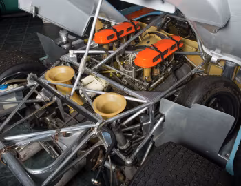 Bajo el capó Porsche 908/03 Spyder '1970