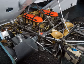 Bajo el capó Porsche 908/03 Spyder '1970