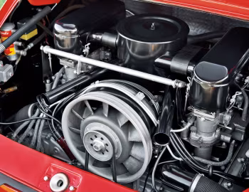 Bajo el capó Porsche 901 Coupe Prototyp (#13327) '02.1964