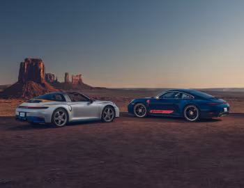 Porsche 911 Targa 4 GTS inspired by Jessie, Porsche 911 Carrera T inspired by Woody