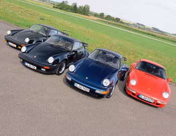 Porsche 911 Turbo: 3.0 Coupe (930) & 3.3 Coupe (930) & 3.3 Coupe (964) & 3.6 Coupe (993)