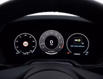 Tableau de bord Porsche 911 Carrera [UK-spec] (992) '2024–pr.