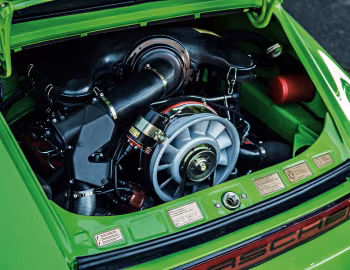 Bajo el capó Porsche 911 Carrera 2.7 Coupe with ducktail option (911) '1973–75
