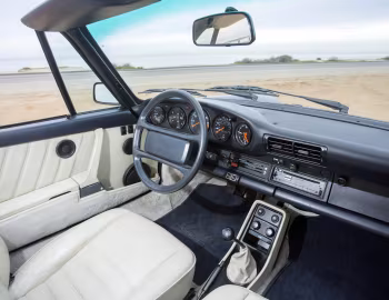 Panel frontal 1985–89 Porsche 911 Carrera 3.2 Cabriolet [North America] (911) '1984–89