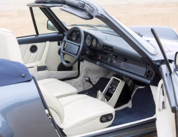 Interior 1985–89 Porsche 911 Carrera 3.2 Cabriolet [North America] (911) '1984–89