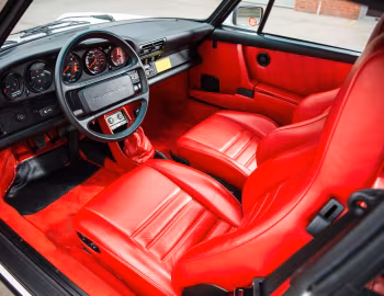 Interior Porsche 911 Carrera 3.2 Coupe Supersport [Worldwide] (911) '1984–89