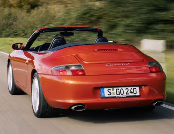 Porsche 911 Carrera 4 Cabriolet (996) '2001–04