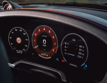 Tableau de bord Porsche 911 Carrera 4 GTS Cabriolet [UK-spec] (992) '2024–pr.