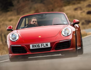 Porsche 911 Carrera 4S Cabriolet [UK-spec] (991) '2016–19