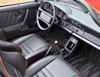 Interior Porsche 911 Carrera Speedster (911) '01–07.1989