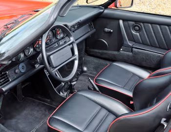 Interior Porsche 911 Carrera Speedster (911) '01–07.1989