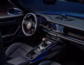 Intérieur Porsche 911 Carrera T Cabriolet [Worldwide] (992) '2024–pr.