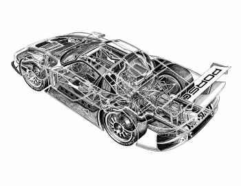 Porsche 911 GT1 Evolution (993) '1997