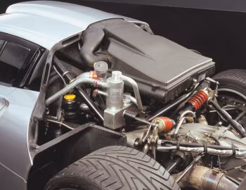 Bajo el capó Porsche 911 GT1 Straßenversion (993) '1997