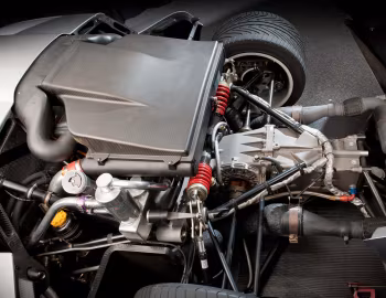 Bajo el capó Porsche 911 GT1 Straßenversion (993) '1997