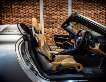 Interior Porsche 911 Speedster "Heritage Design Package" [RHD] (991) '2019