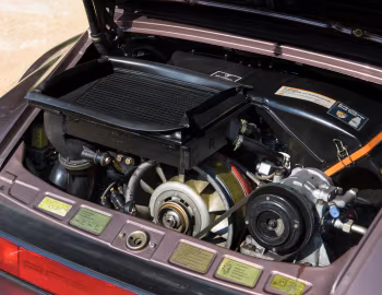 Bajo el capó Porsche 911 Turbo 3.3 Cabriolet [Worldwide] (930) '1986–89